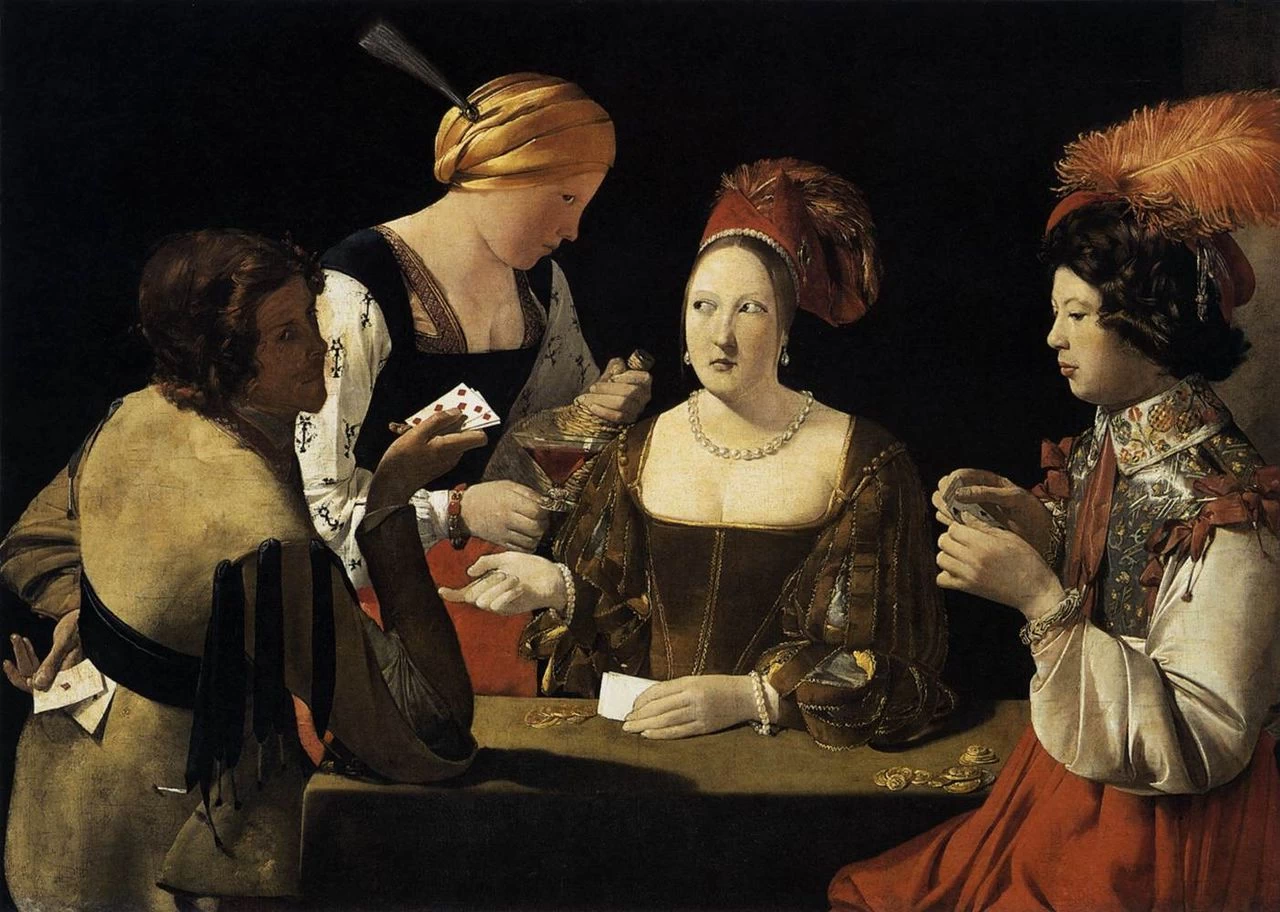Il baro con l'asso di quadri